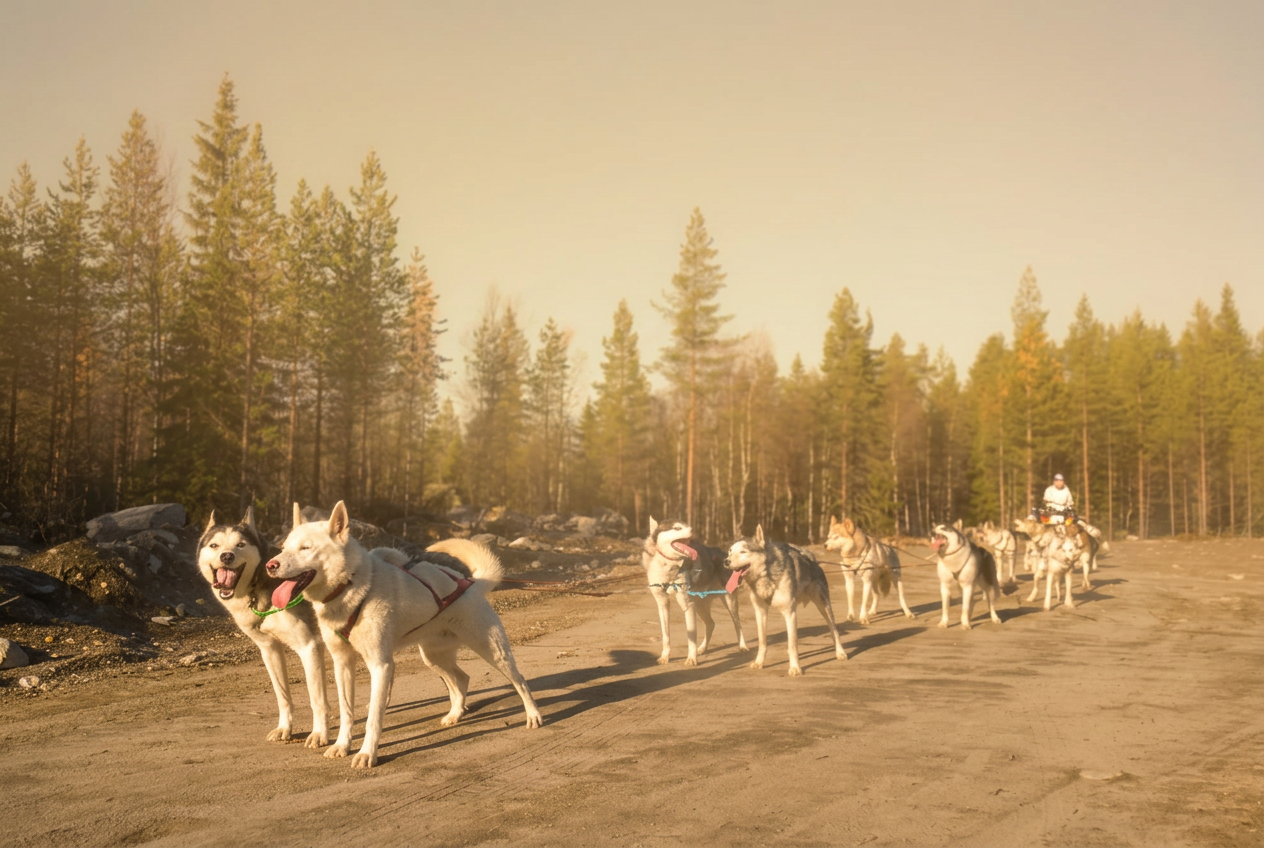 Hundspann på hjul – korttur